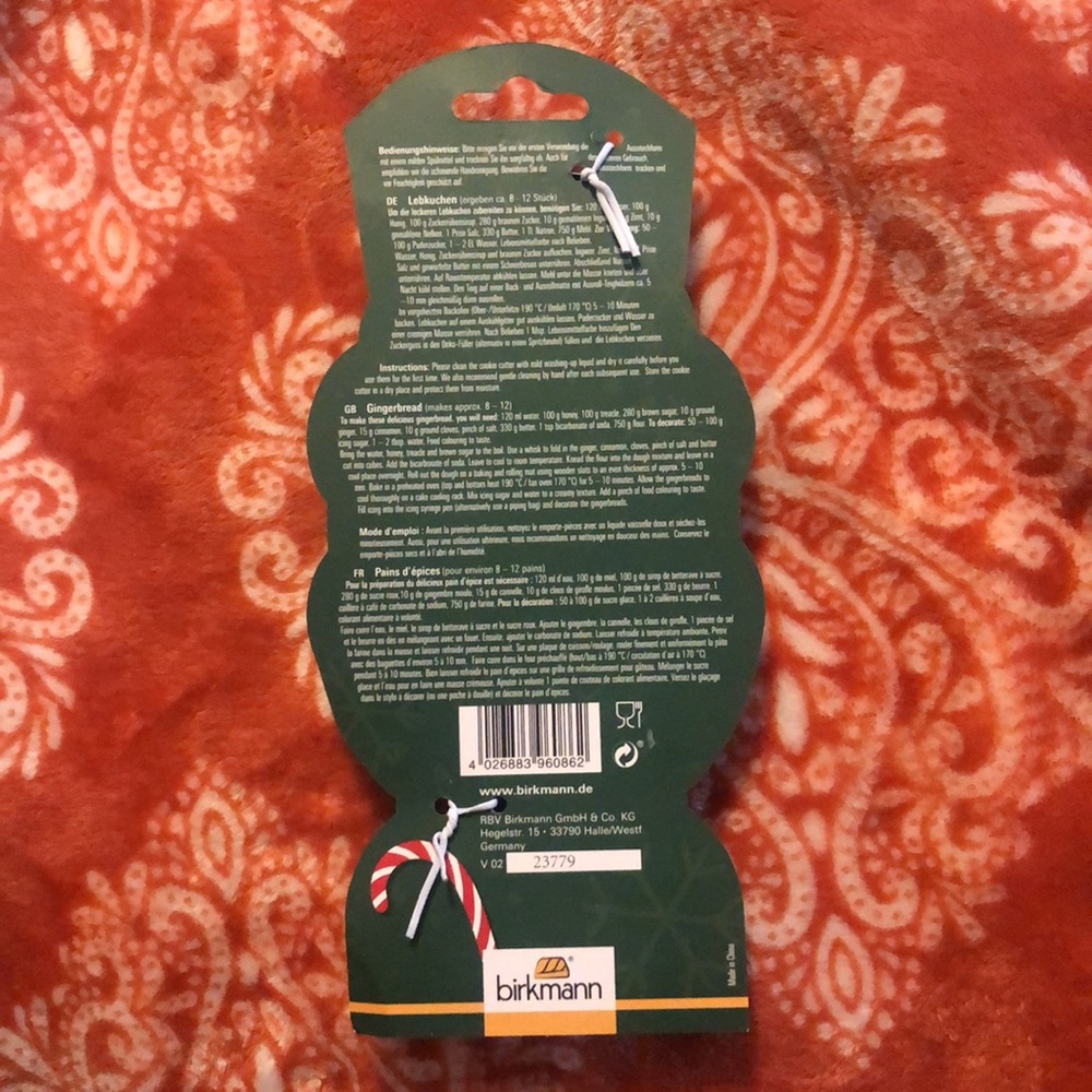 Birkmann 7.25” Nutcracker Toy Soldier Cookie cutter - Picture 3 of 3